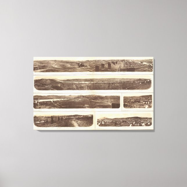 Lienzo Knoxville, Chattanooga (Anverso)