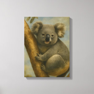 Lienzo Koala en una luz tranquila