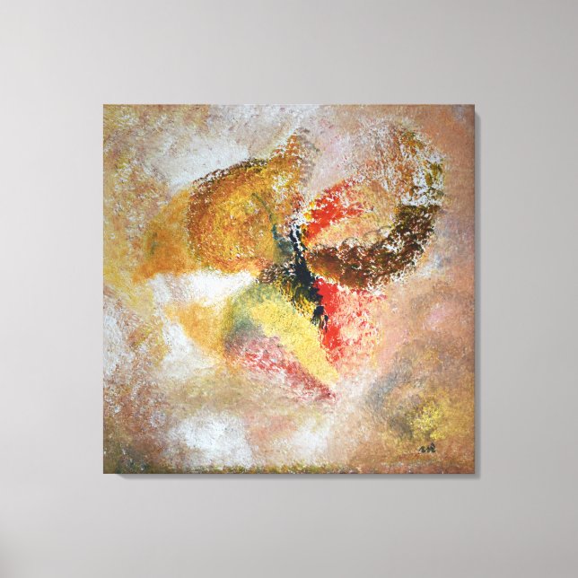 Lienzo "Koanu Ary" por Ramona Walach (Anverso)