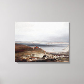 Lienzo Kororareka en la Bahía de Islas, Pintura Famosa