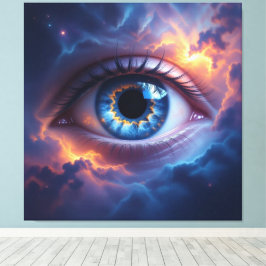 Lienzo Kosmisches Auge  
