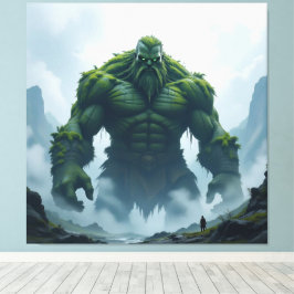 Lienzo „Kraft der Erde – Der uralte Steingigant“