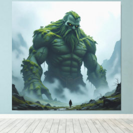 Lienzo „Kraft der Erde – Der uralte Steingigant“