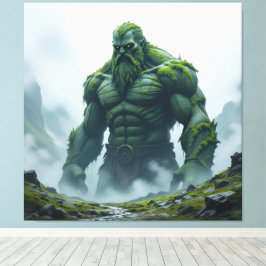 Lienzo „Kraft der Erde – Der uralte Steingigant“