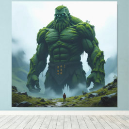 Lienzo „Kraft der Erde – Der uralte Steingigant“