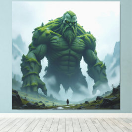 Lienzo „Kraft der Erde – Der uralte Steingigant“