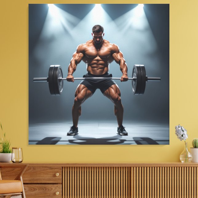 Lienzo „Kraft des Willens“ (Insitu (Sala de estar))