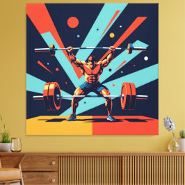 Lienzo „Kraft des Willens“