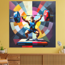 Lienzo „Kraft des Willens“