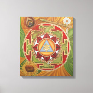 Lienzo Krishna Yantra Print