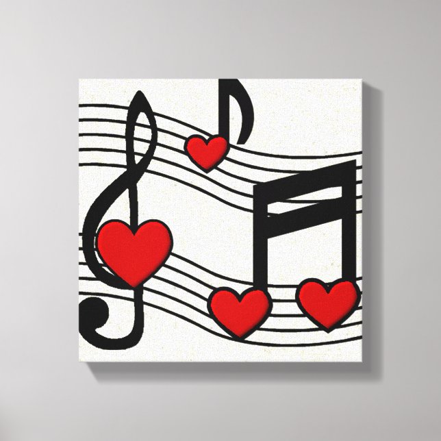 Lienzo KRW I Love Rock n Roll (Anverso)