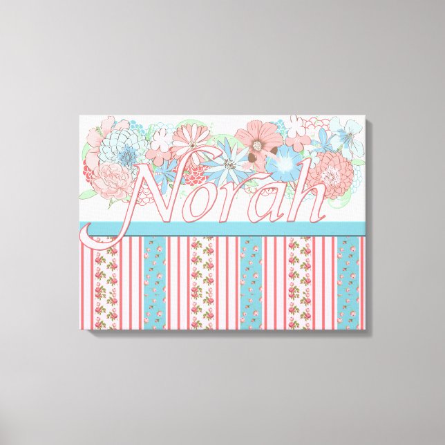 Lienzo KRW Norah Flower Art (Anverso)
