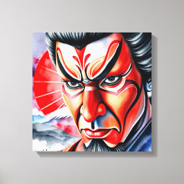 Lienzo Kumadori Kabuki
