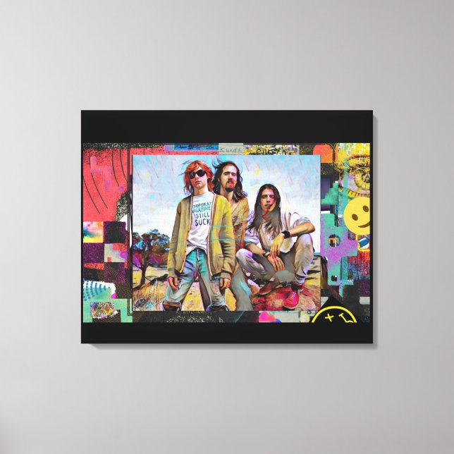 Lienzo Kurt, Dave & Krist - Canvas Print (Anverso)