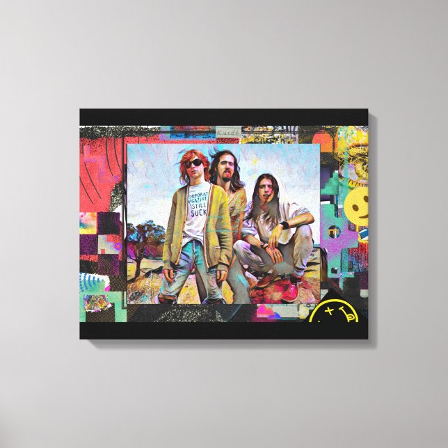 Lienzo Kurt, Dave y ChrisCanvas Print (Anverso)
