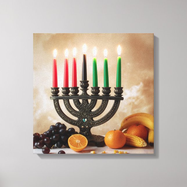 LIENZO KWANZAA (Anverso)
