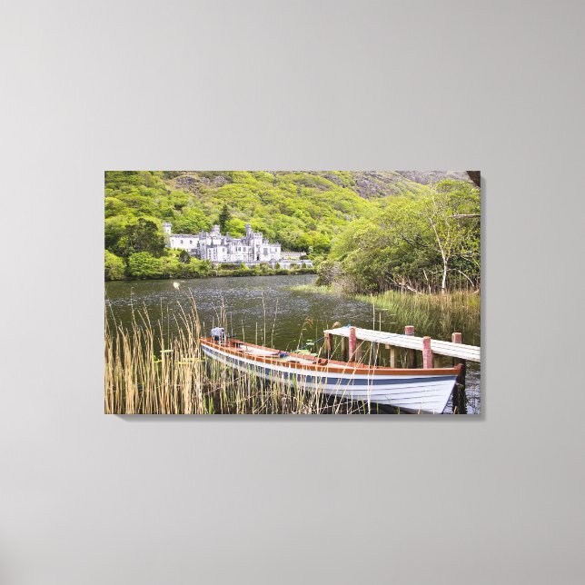 Lienzo Kylemore Abbey, Irlanda. Kylemore Abbey es (Anverso)