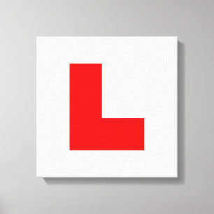 Lienzo L-Plate Learner Driver / Bachelorette Hen Night