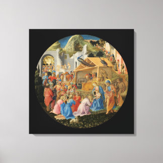 Lienzo La adoración del Magi