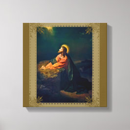 Lienzo La agonía de Jesús en el jardín