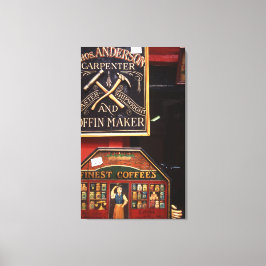 Lienzo La antigua tienda