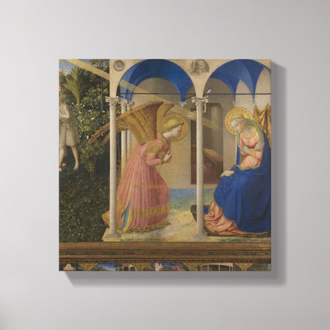 Lienzo La Anunciación, 1425-8 (Anverso)