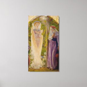 Lienzo La Anunciación De Arthur Hughes