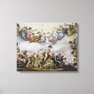 Lienzo La apoteosis de George Washington - Comercio