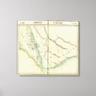 Lienzo La Arabia Saudita, Asia 100