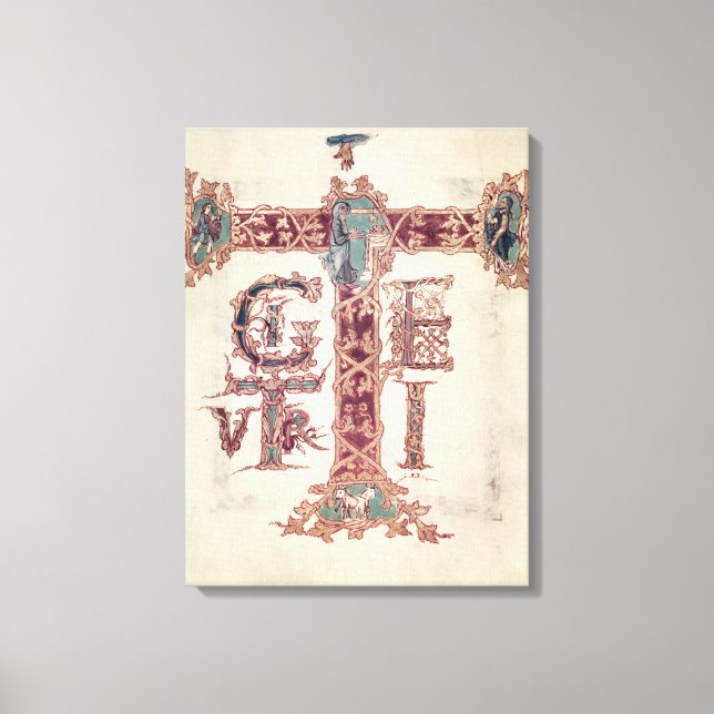 Lienzo La ascensión de Cristo (Anverso)