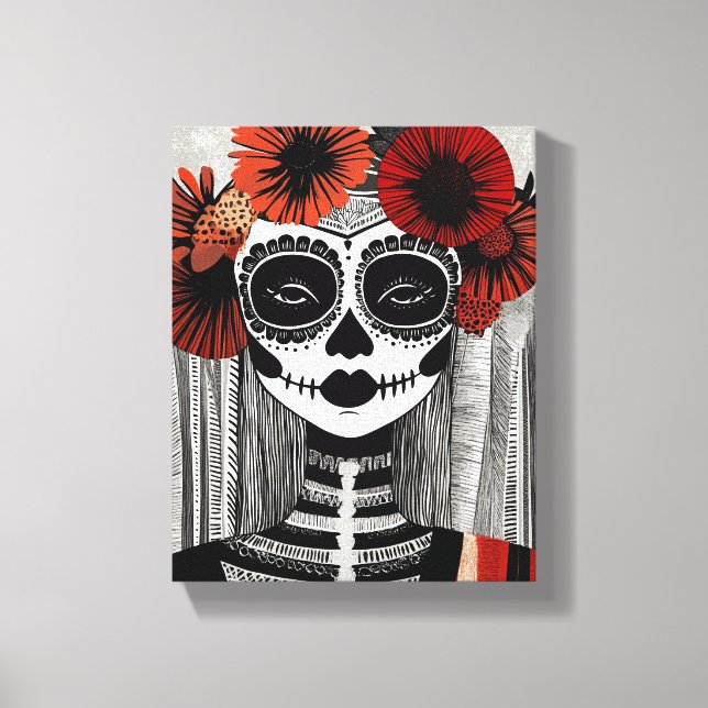 Lienzo La atrina (Anverso)