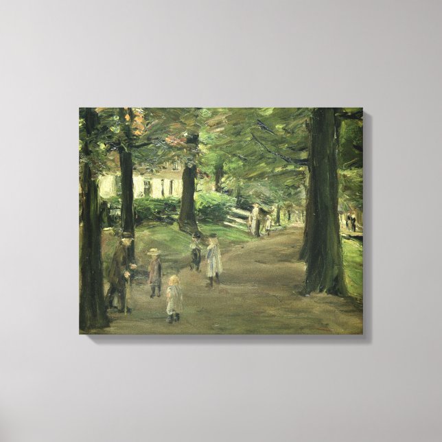 Lienzo La Avenida (Anverso)
