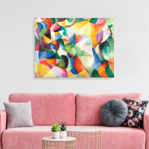 Lienzo La Bal Bullier Sonia Delaunay