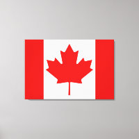 La bandera de la hoja de arce de Canadá