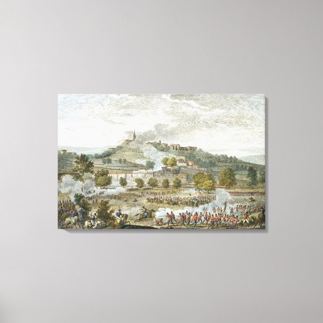 Lienzo La batalla de Montebello y Casteggio, 20 Prairia (Anverso)