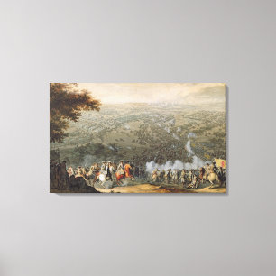 Lienzo La batalla de Poltava 2