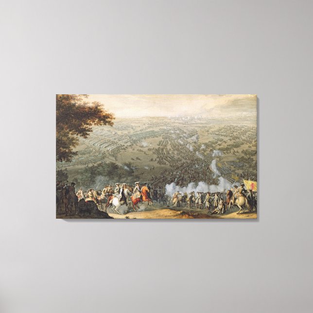 Lienzo La batalla de Poltava 2 (Anverso)