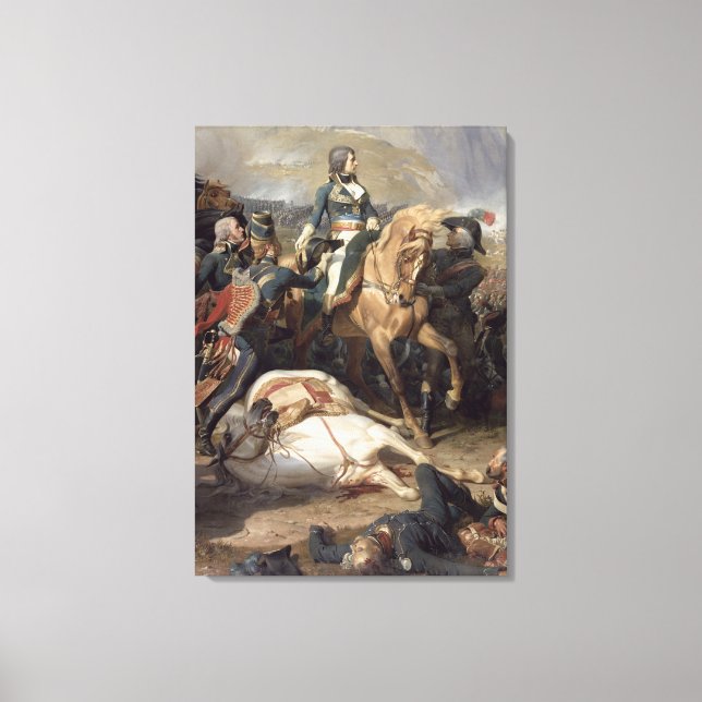 Lienzo La batalla de Rivoli, 1844 (Anverso)