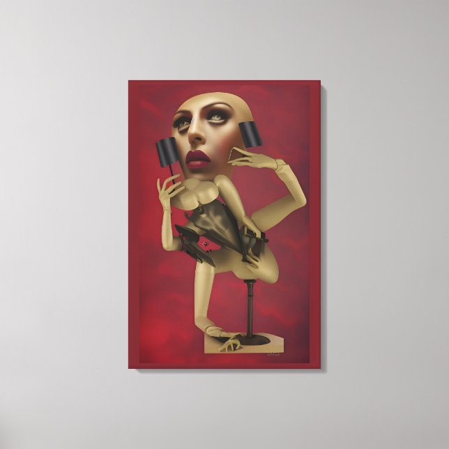 Lienzo La bella figura (Anverso)