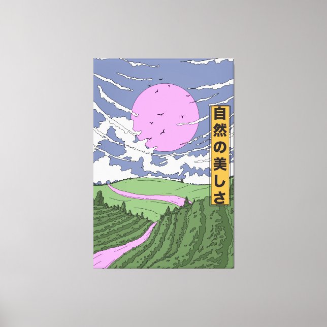Lienzo La belleza de la naturaleza (Anverso)