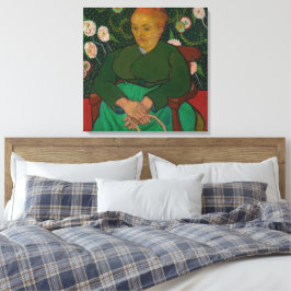 Lienzo La Berceuse (Mujer Meciendo una Cuna- Augustine-Al