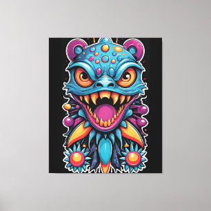 Lienzo La Bestia Se Festejará Sin Aviso - Ken Gage