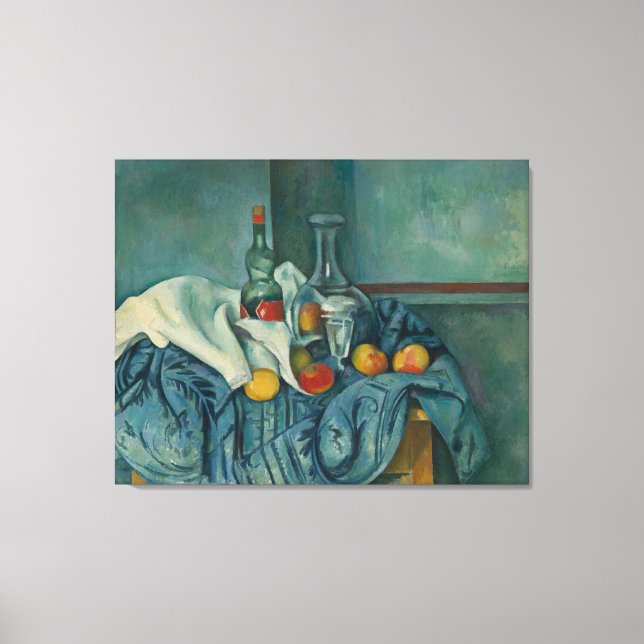 Lienzo La botella de menta (Anverso)