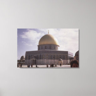 Lienzo La bóveda de la roca, ANUNCIO construido 692