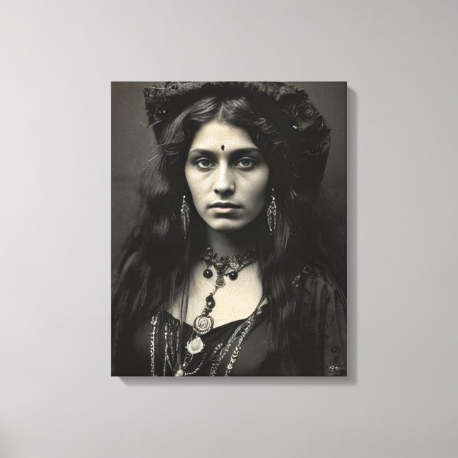 Lienzo La Bruja de Widdershins (Anverso)