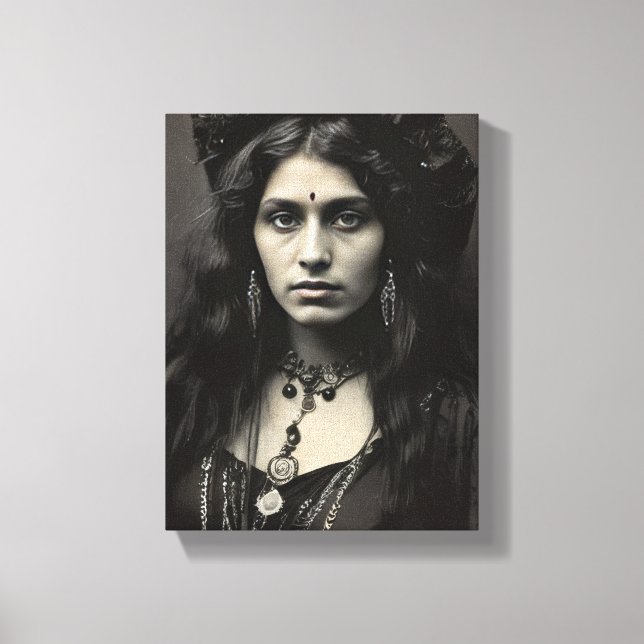 Lienzo La Bruja de Widdershins (Anverso)
