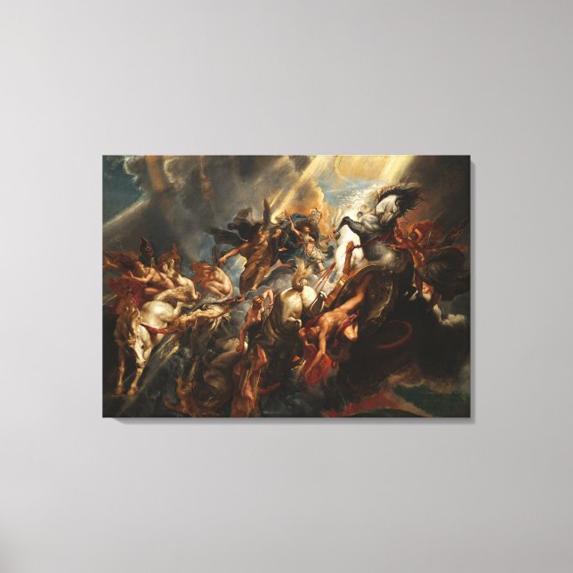 Lienzo La caída de Phaeton (Anverso)