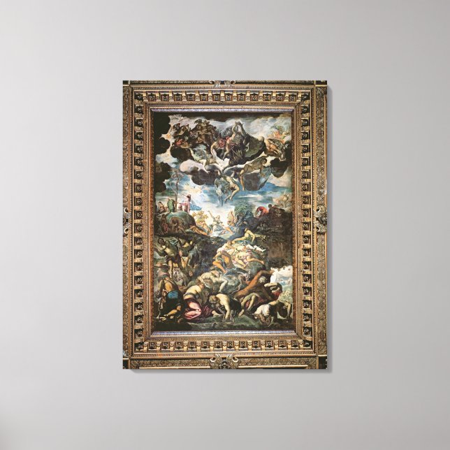 Lienzo La caída del hombre (Anverso)