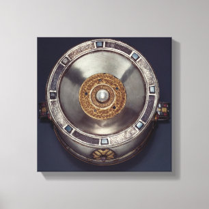 Lienzo La cáliz de Ardagh, Reerasta, quintilla del