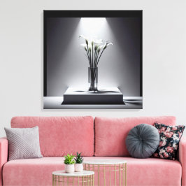 Lienzo La Calla Blanca Lily Bouquet En El Espléndido Luga
